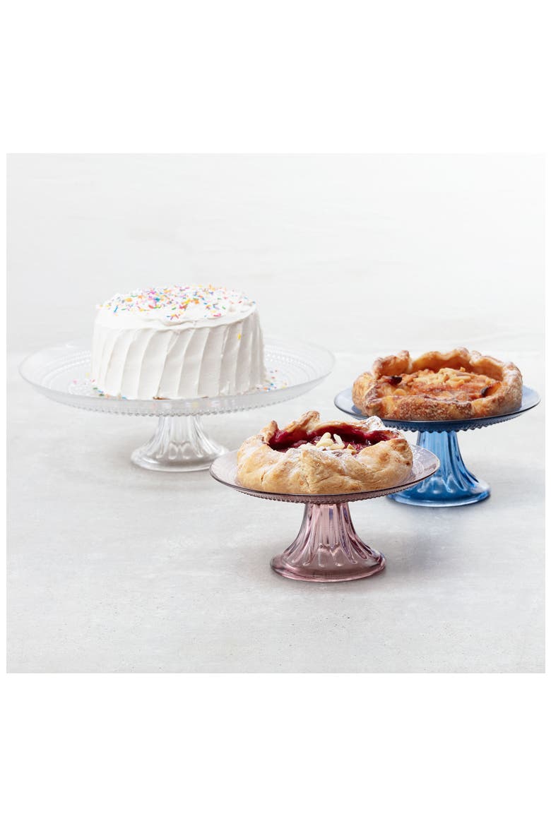 Jupiter Domed Cake Stand, Alternate, color, PINK