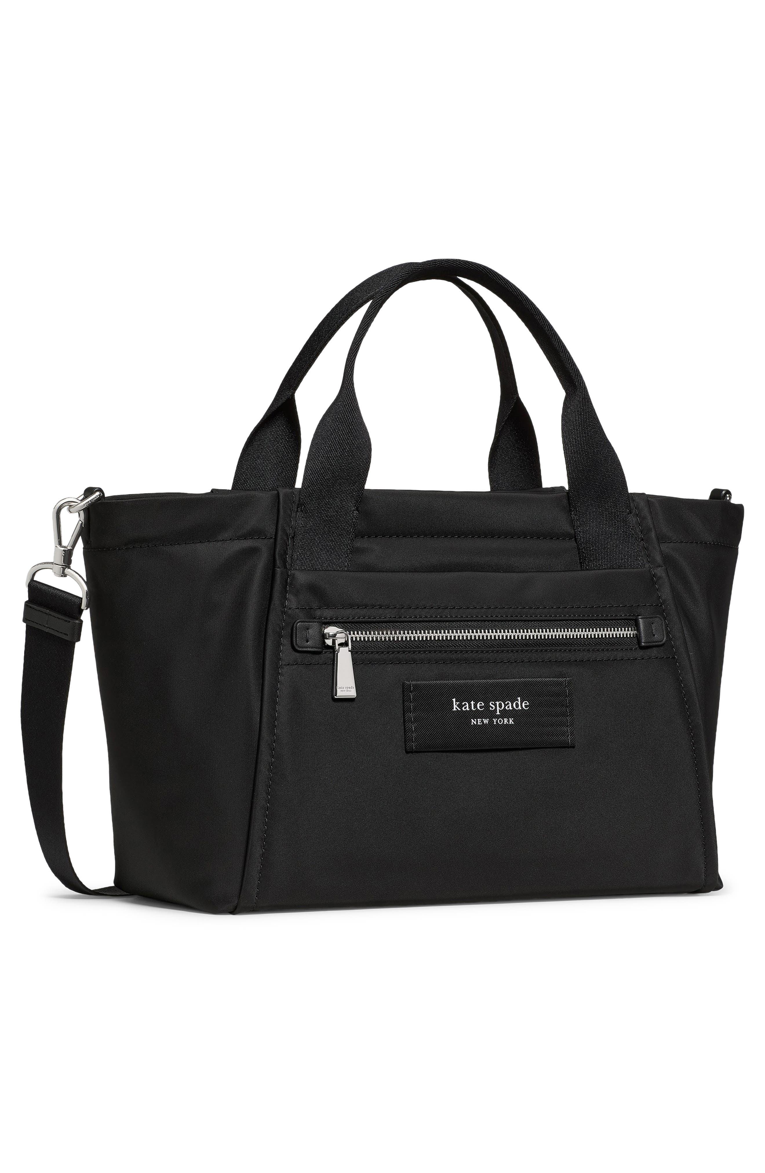Kate Spade New York dash canvas tote, Alternate, color, Black
