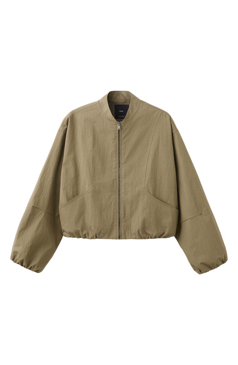 MANGO TEEN Bomber Jacket, Alternate, color, 