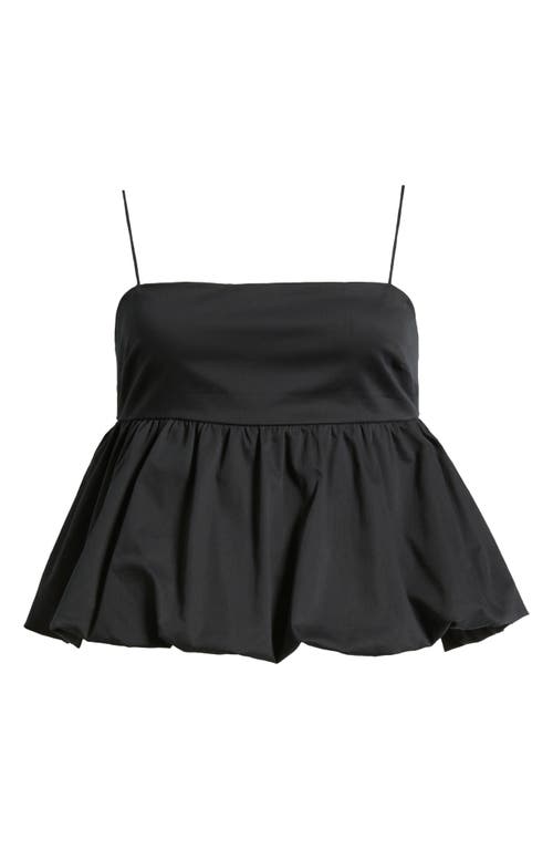 Bp. Bubble Hem Babydoll Camisole In Black