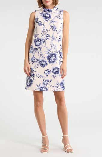 Calvin Klein Floral Print Shift Dress