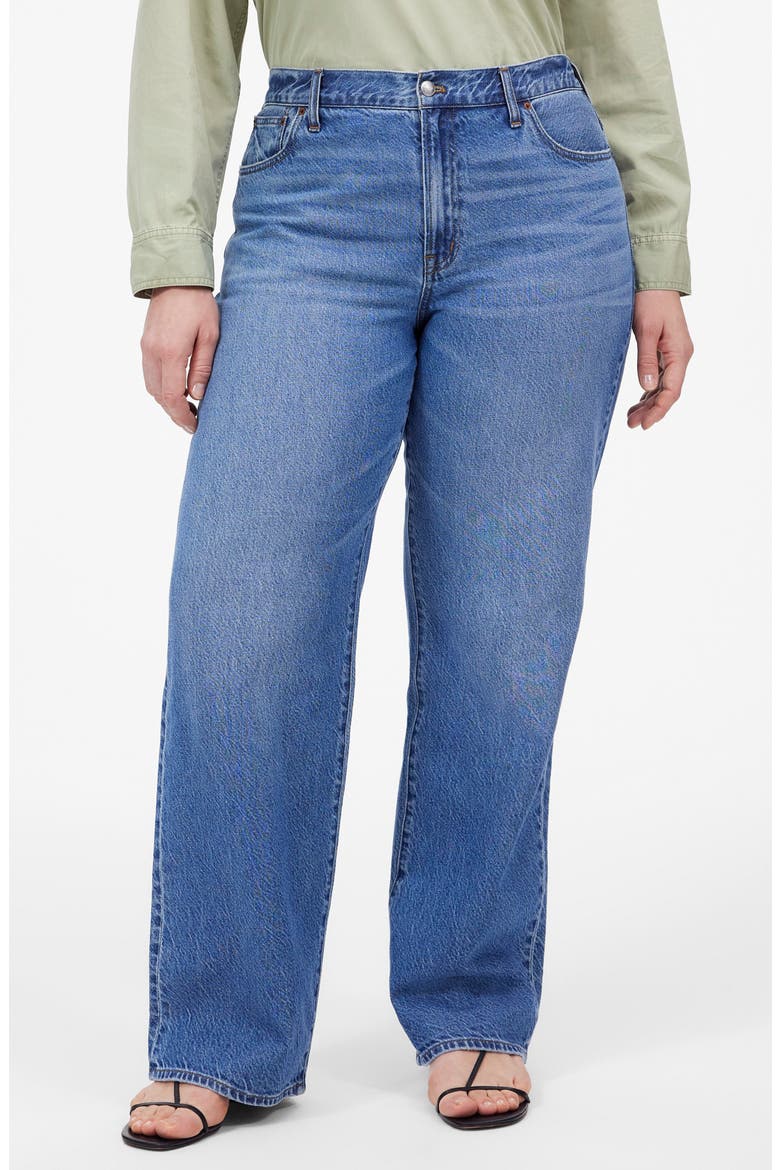 The Perfect Vintage Wide Leg Jeans, Main, color, PEPPERIDGE WASH