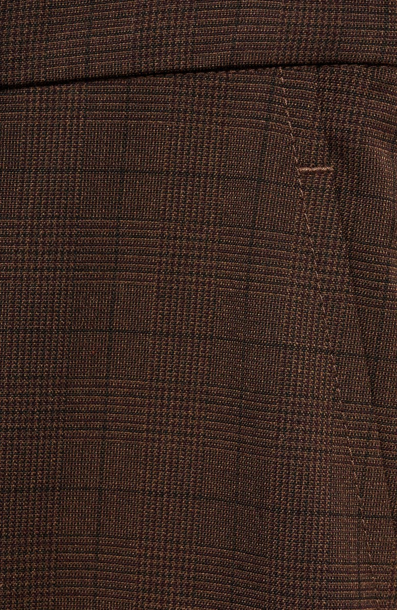 MANGO Checked Straight Pants, Alternate, color, 