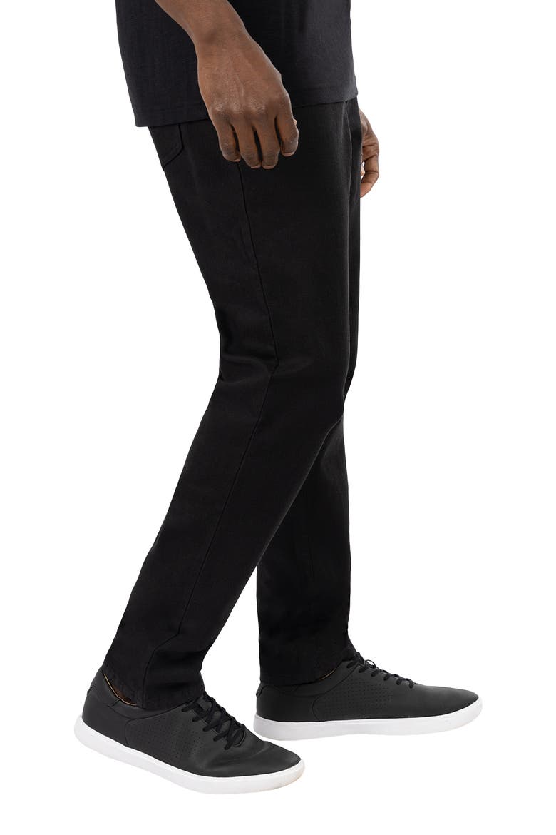 Cloud Denim Pants, Alternate, color, BLACK