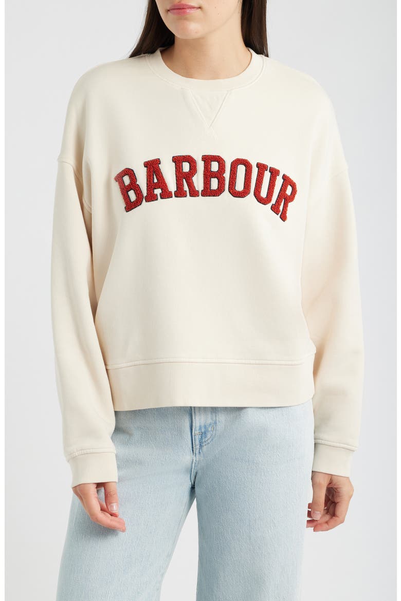 Silverdale Logo Sweatshirt, Main, color, CALICO
