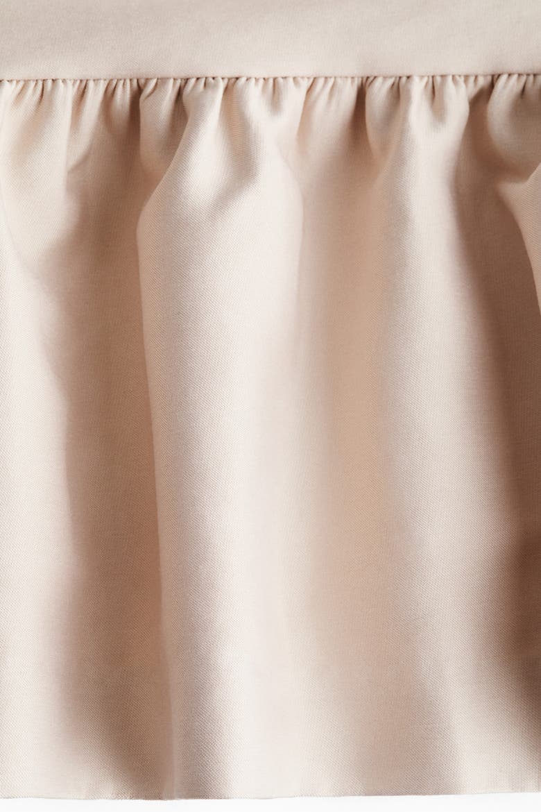 Frilled Mini Skort, Alternate, color, Light beige