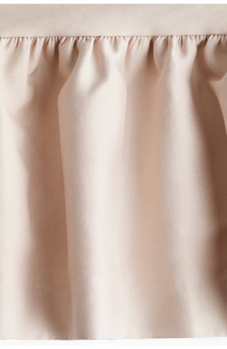 H&M Frilled Mini Skort, Alternate, color, Light Beige