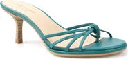 ZIGI Lingerr Leather Kitten Heel Sandal