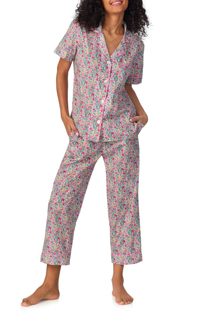 BedHead Pajamas Short Sleeve Crop Pajamas, Main, color, 