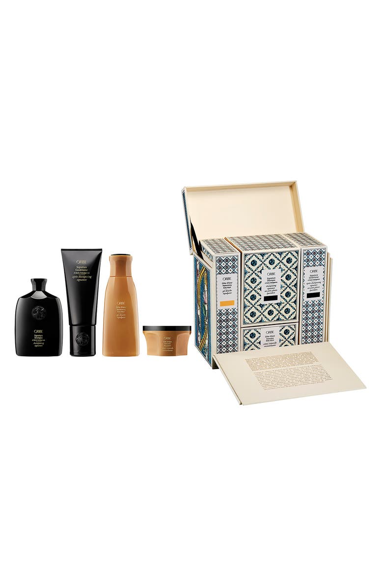 Oribe Signature Experience Set USD $199 Value, Alternate, color, 