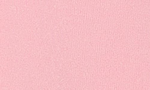Alexia Admor Odette Short Sleeve Knit Shirtdress In Pink