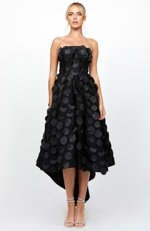 Danay Strapless Hi Lo Dress