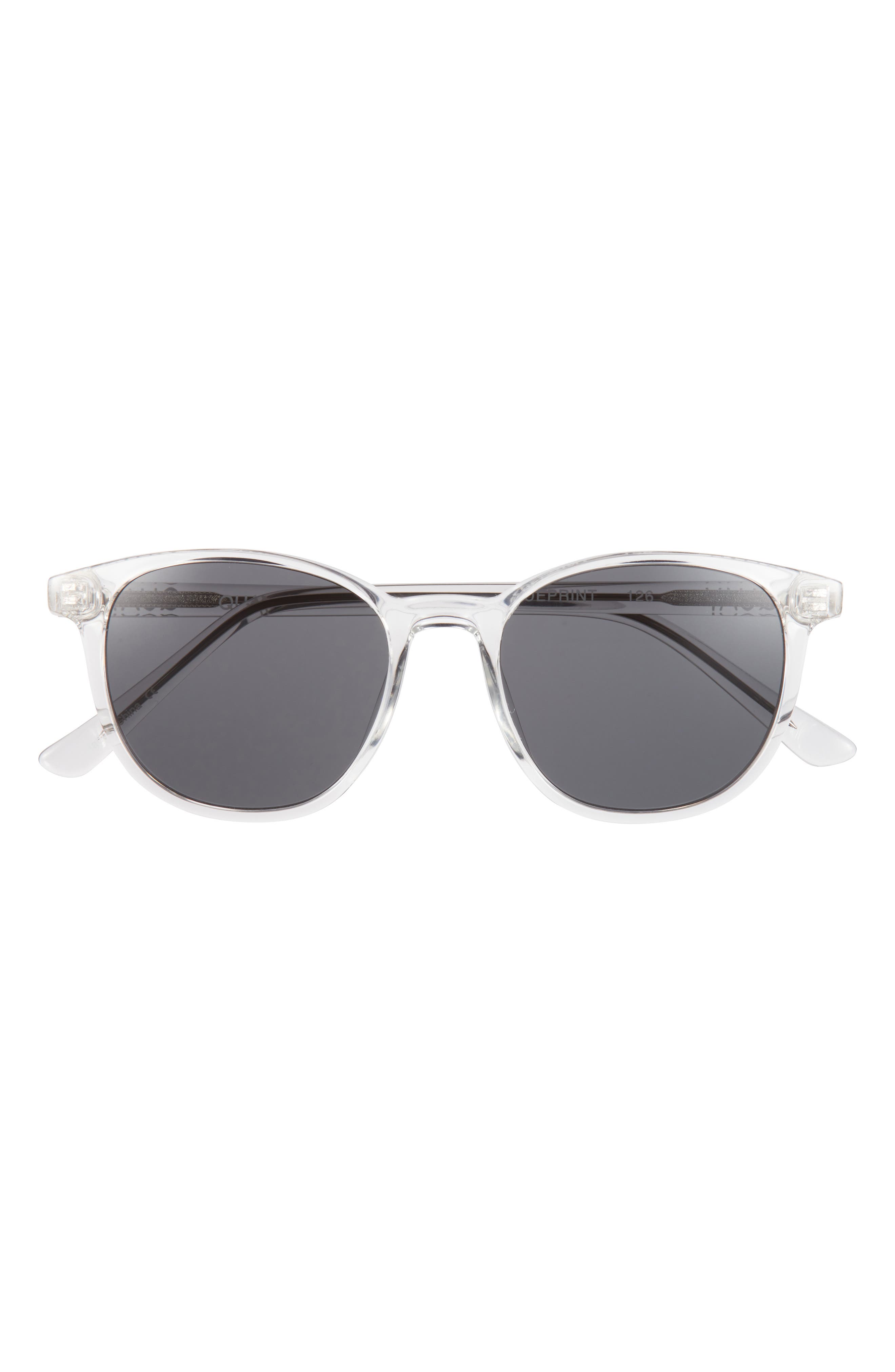 QUAY Blueprint 51mm Round Sunglasses