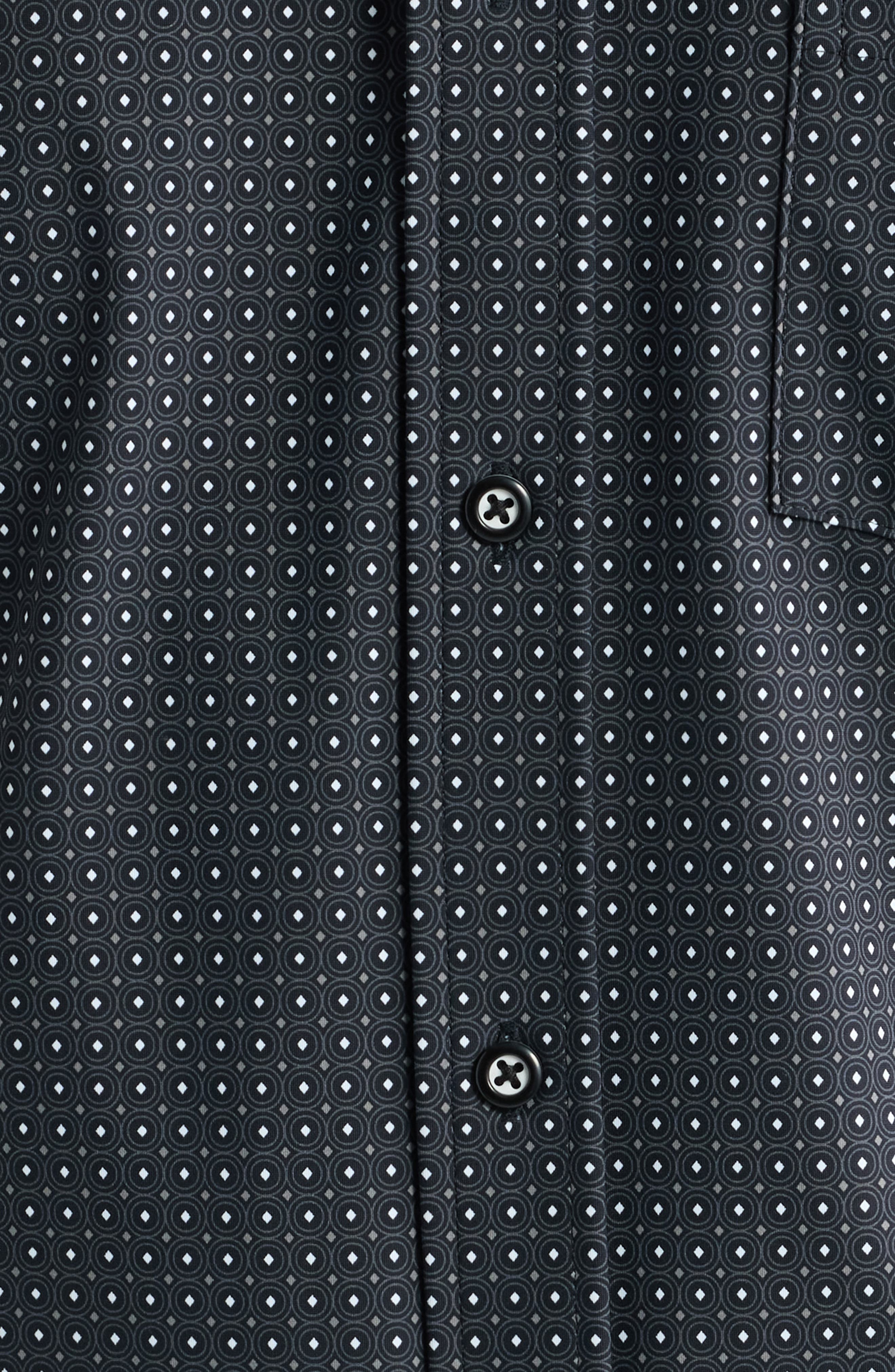 Johnston & Murphy XC+™ Motion Microdot Knit Button-Up Shirt (Men ...