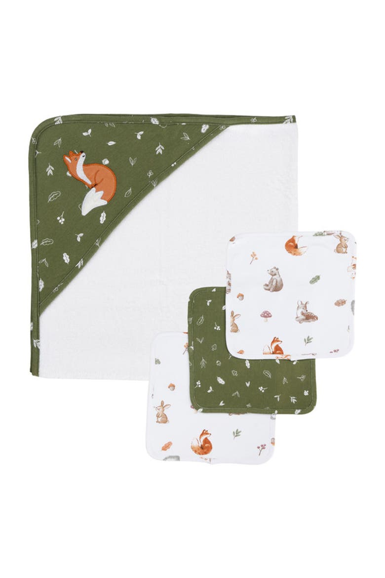 5PC Bath Gift Set - Fox and Friends, Main, color, Fox and Friends