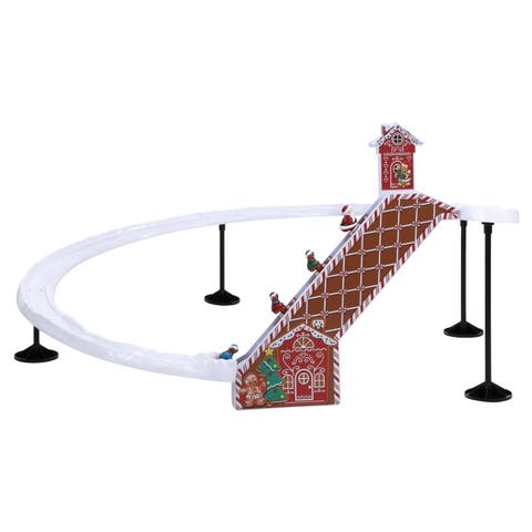 47 in. Animated & Musical Ski Slope