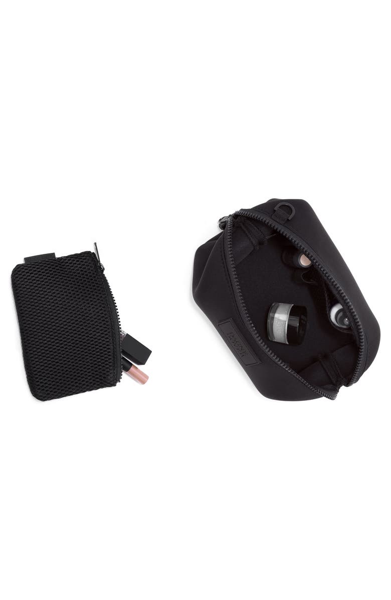 Dagne Dover Small Hunter Neoprene Toiletry Bag, Alternate, color,