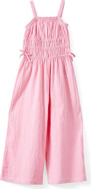 Cotton On Kids Kid's Shirred Bow Jumpsuit