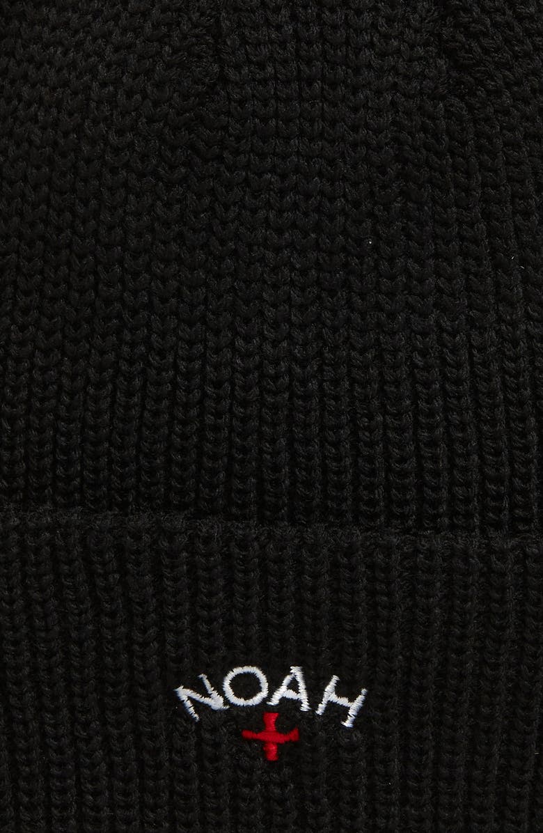 Noah Core Logo Beanie, Alternate, color, Black