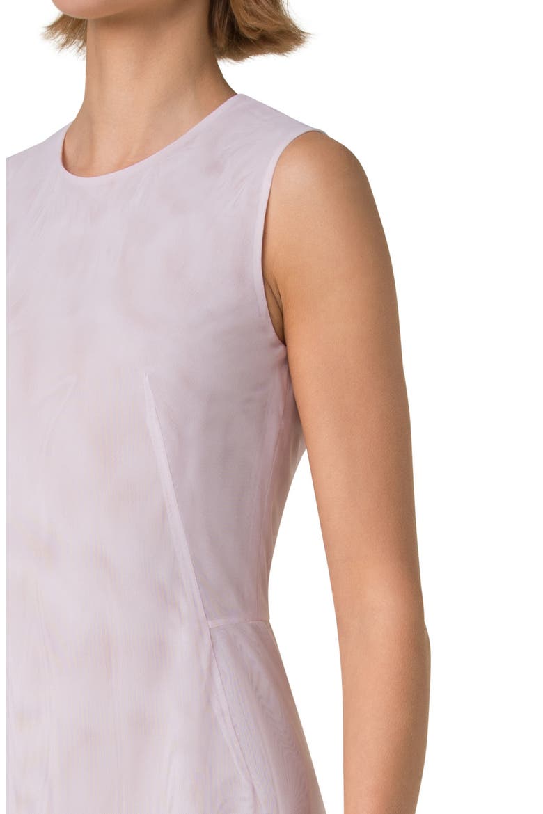 Sleeveless Technical Tulle Dress, Alternate, color, BLUSH