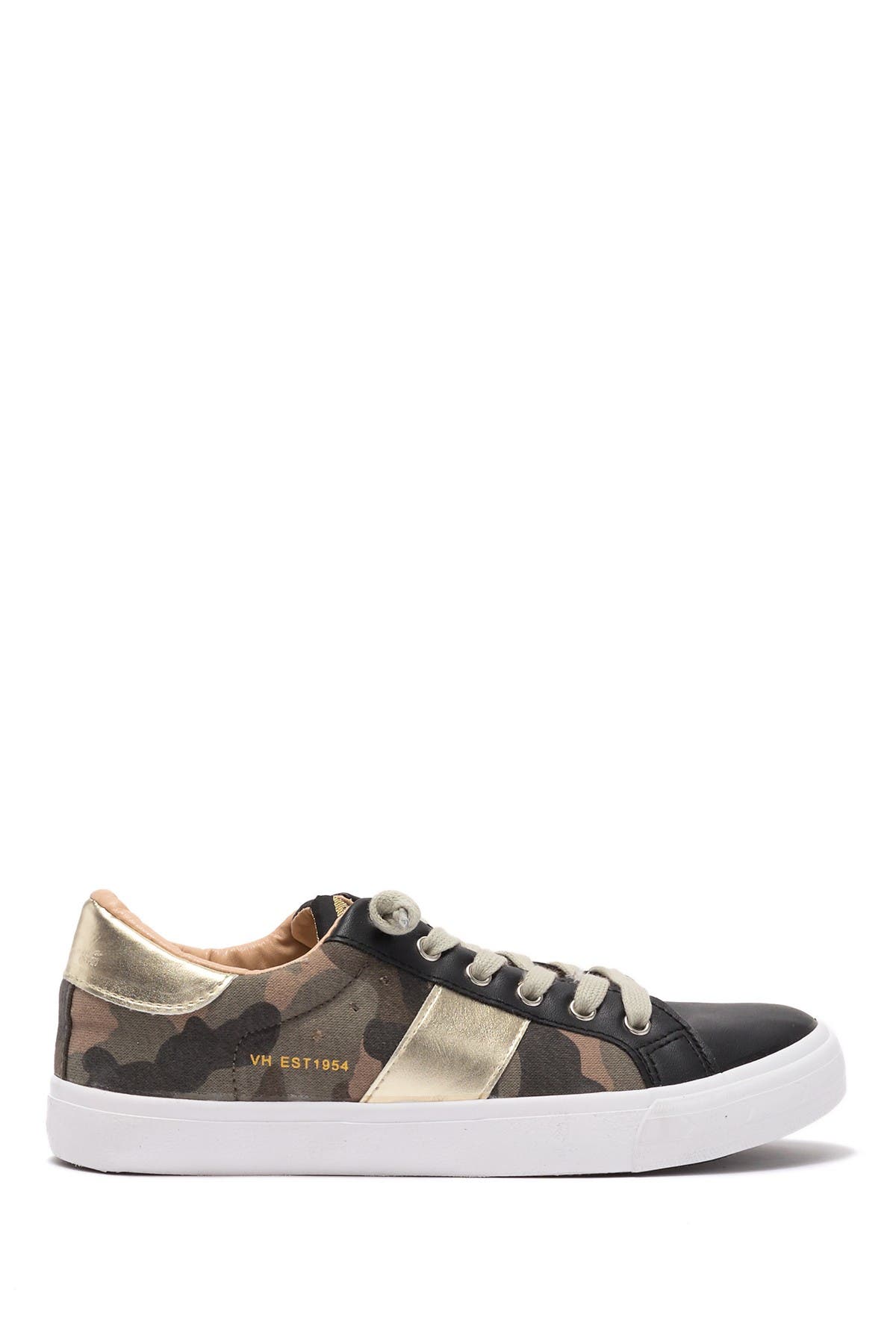 Dina Perforated Sneaker, Alternate, color, ARMY MULTI