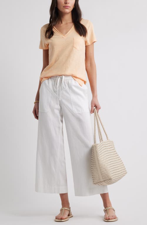 Caslonr Caslon(r) Cotton & Modal V-neck T-shirt