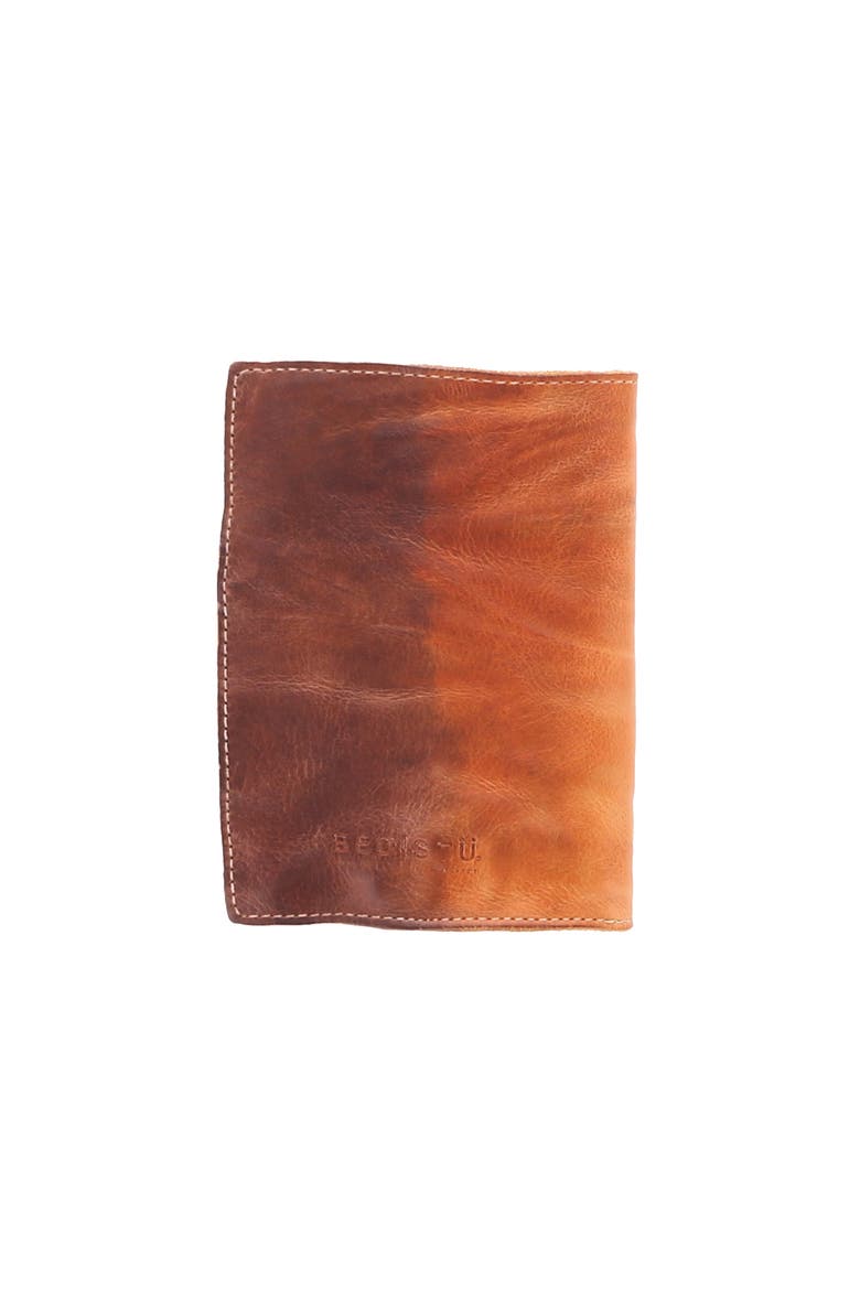 Stardust Passport Holder, Alternate, color, Cafe Latte Tie Dye