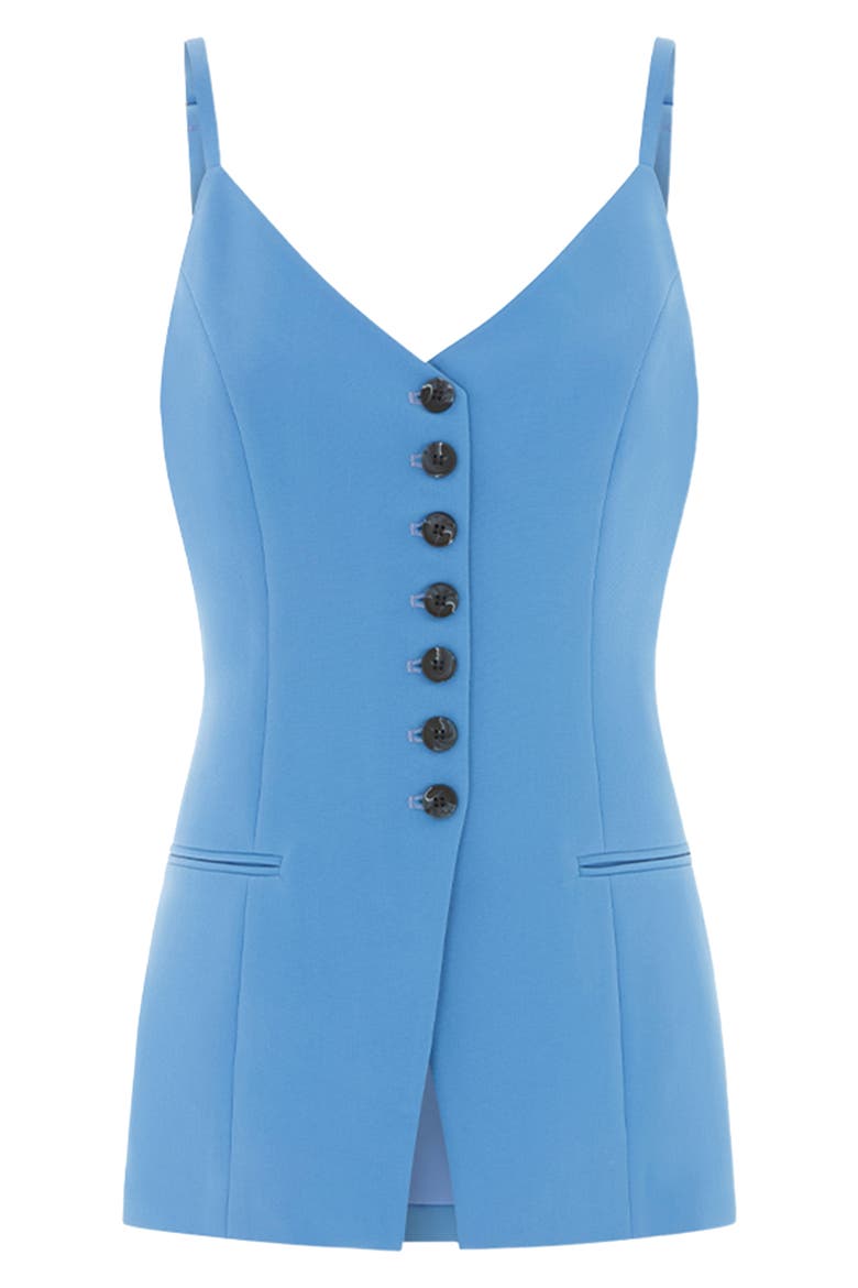 Manhattan Sleeveless Top, Alternate, color, BLUE