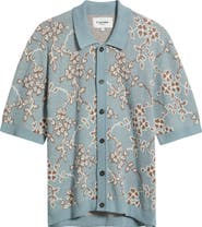 Corridor Trellis Cotton Jacquard Sweater