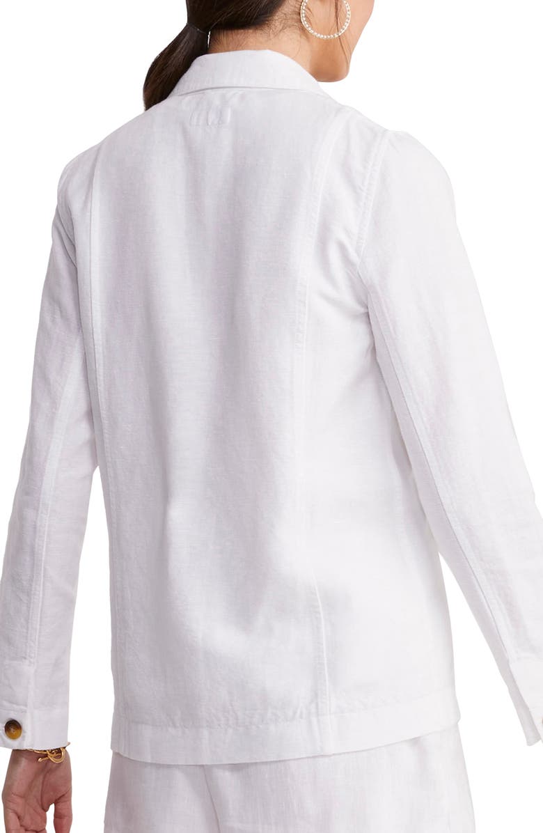 vineyard vines Linen & Cotton Blazer, Alternate, color, 