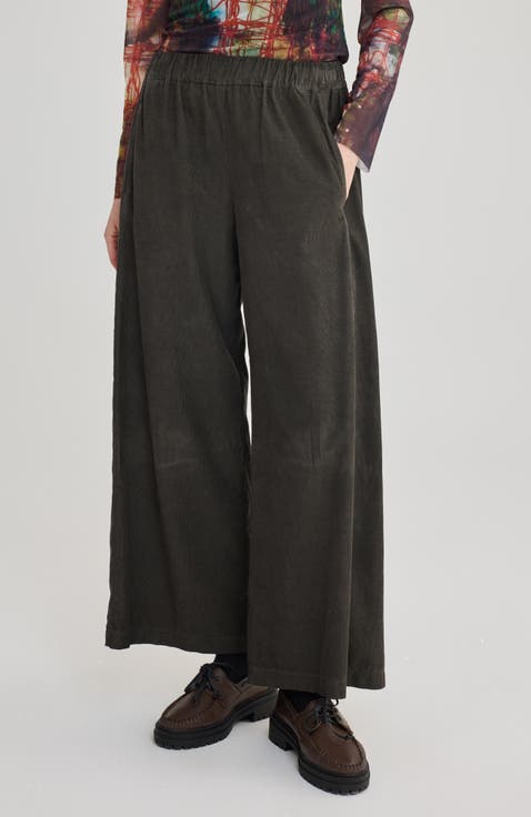Alice Wide Velvet Pants