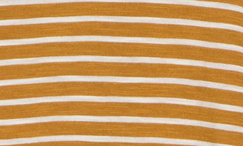 CASLON CASLON® STRIPE TWIST SLEEVE T-SHIRT