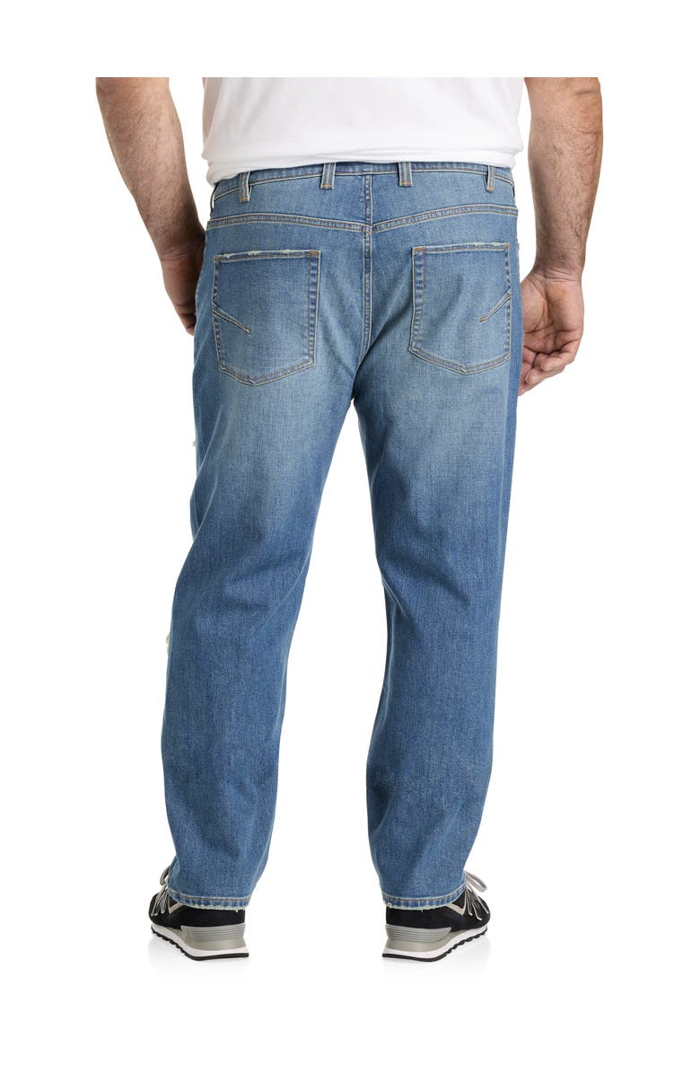 True Nation by DXL Big
Tall Ripped Tapered-Fit Jeans, Alternate, color, Faded Out