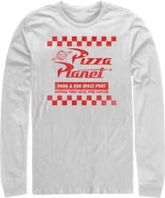 Toy Story Men's Toy Story Pizza Planet Uniform Long Sleeve Shirt