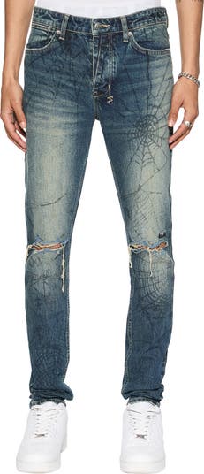 Van Winkle Gasoline Lines Skinny Jeans