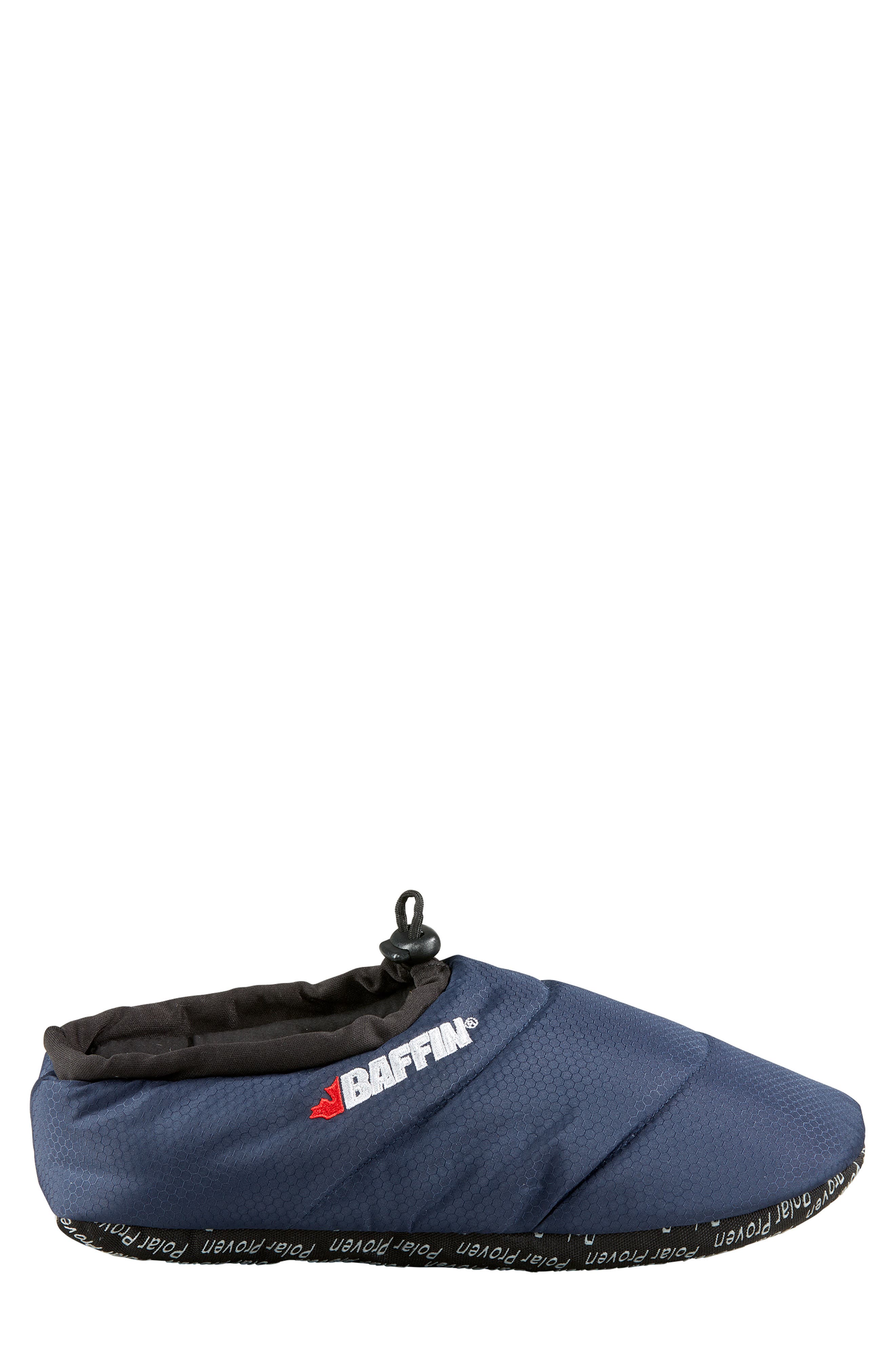 Gender Inclusive Nylon Slipper, Alternate, color, NAVY