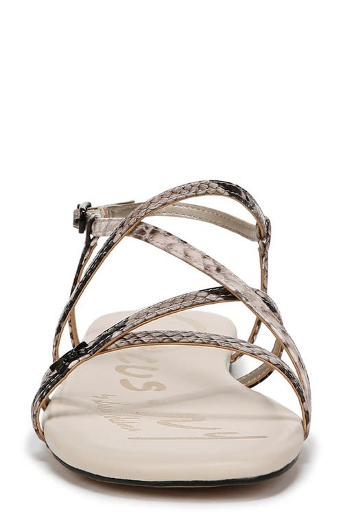 Circus Ny By Sam Edelman Rebecca Strappy Flat Sandals In Mocha Multi