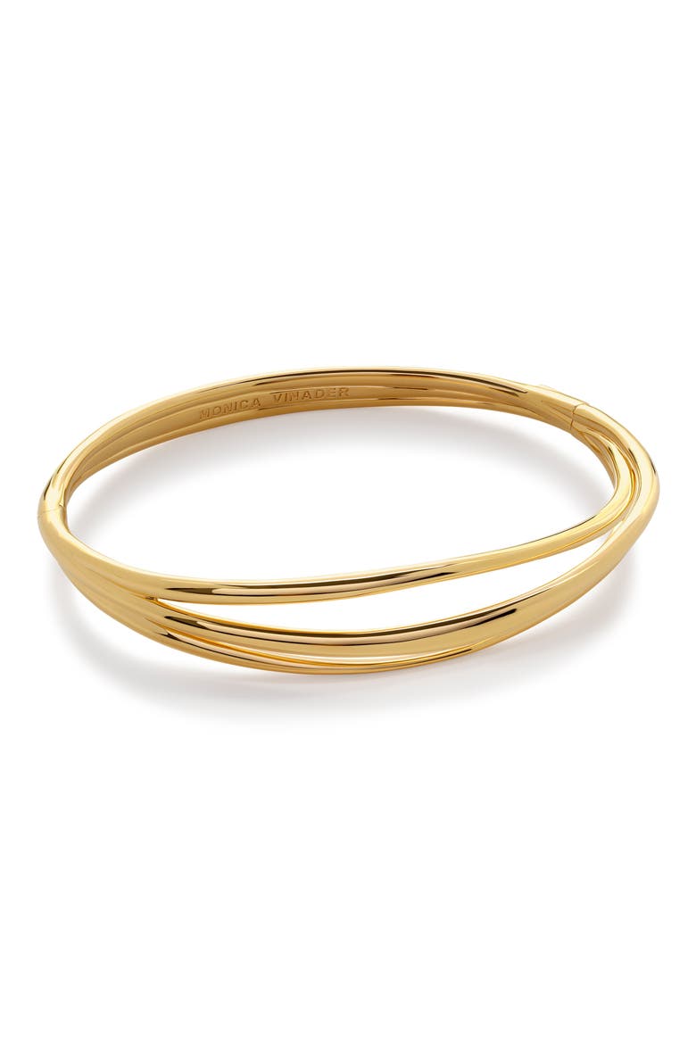 Nura Wrap Bangle, Main, color, 18CT GOLD VERMEIL