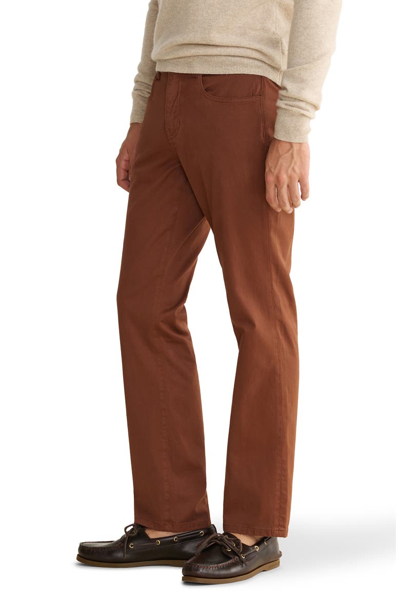 ORD Straight Leg Twill Pants, Alternate, color, SIENNA BROWN