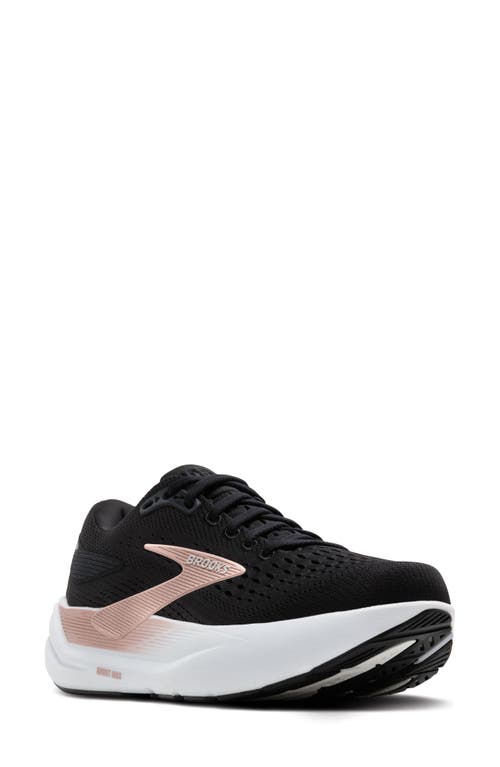 Brooks Ghost Max 3 Running Shoe In Black