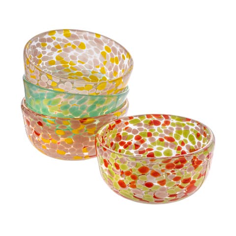 Bowl with 4 Pattern Design Styles