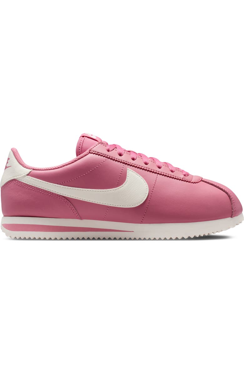Nike Cortez Sneaker, Alternate, color, Peony/ Sail