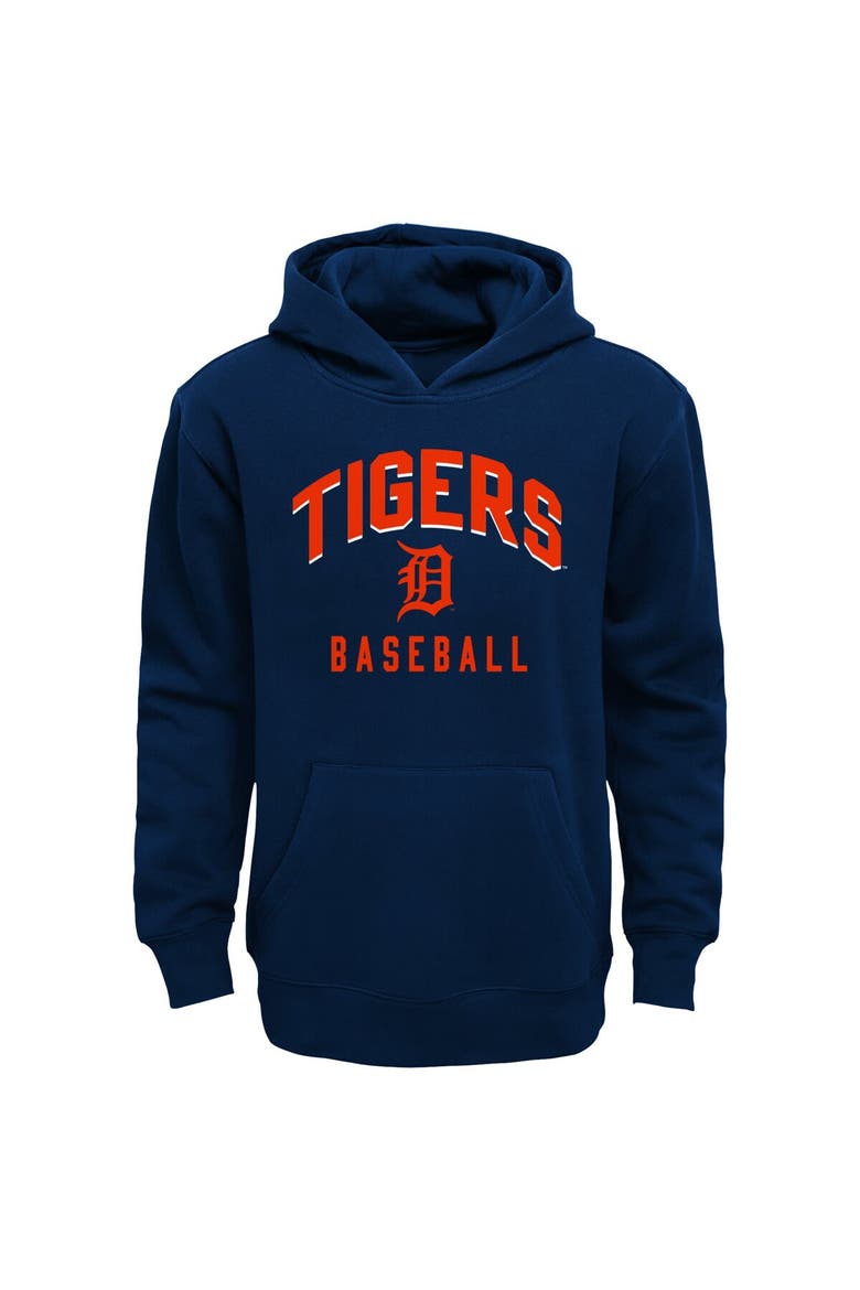 Toddler Navy/Gray Detroit Tigers Play-By-Play Pullover Fleece Hoodie & Pants Set, Alternate, color, Navy