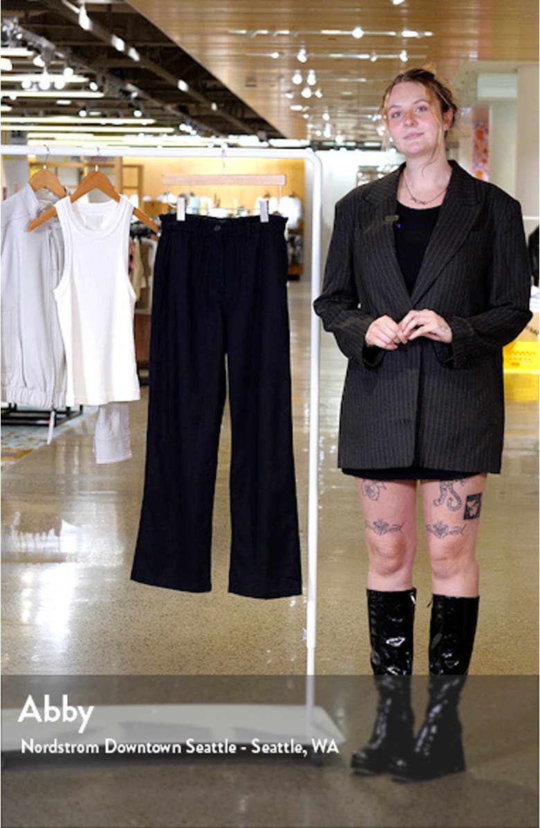 Lira High Waist Wide Leg Pants, sales video thumbnail