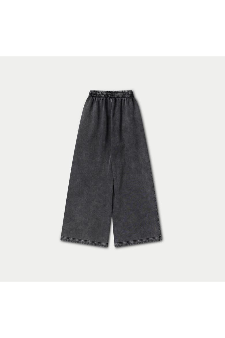 Collective Wide Leg Joggers, Alternate, color, Washed Black