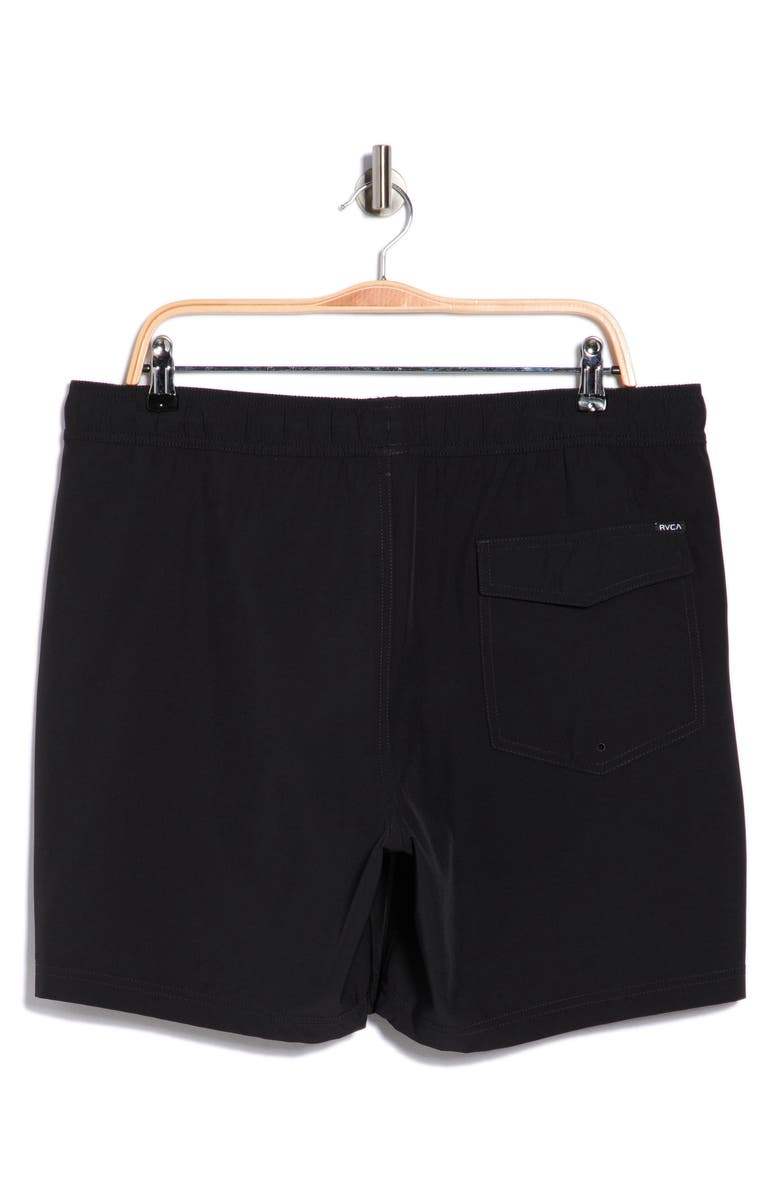 RVCA Swim Trunks, Alternate, color, Black