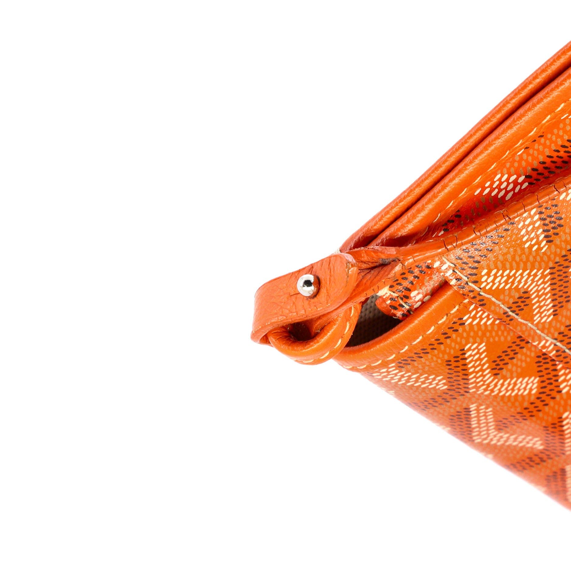 Pre-Owned Goyard Plumet Clutch Wallet Coated Canvas, Alternate, color, 