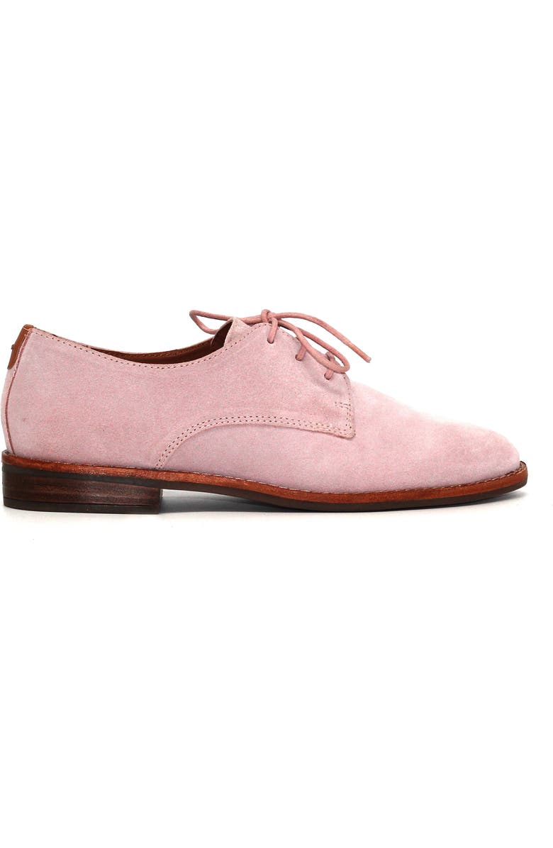 Gentle Souls Aronson Derby, Alternate, color, Violet Suede