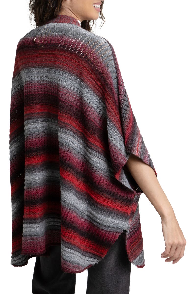 SAACHI Stripe Ruana, Alternate, color, 