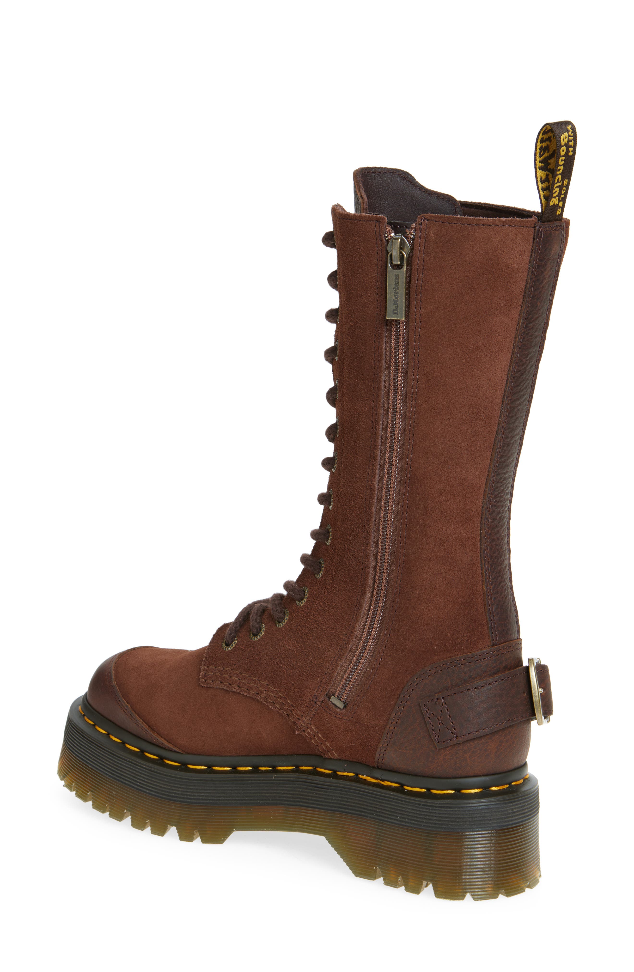 Dr. Martens '1B99' Leather Boot, Alternate, color, 